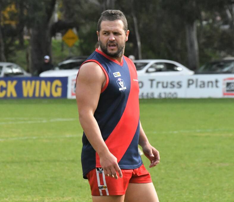 Calivil United coach Anthony Dennis is excited by the young prospects the Demons have brought in for the 2024 campaign. Picture by Luke West