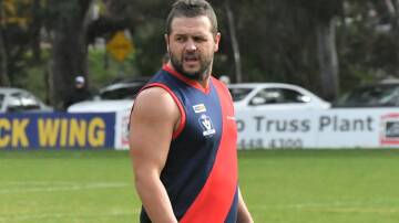 Calivil United coach Anthony Dennis is excited by the young prospects the Demons have brought in for the 2024 campaign. Picture by Luke West