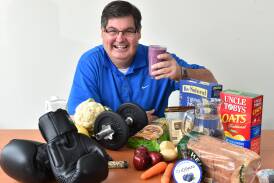 Bendigo Advertiser sports writer Nathan Dole has lost 13 kilograms in eight weeks. Picture: PETER WEAVING