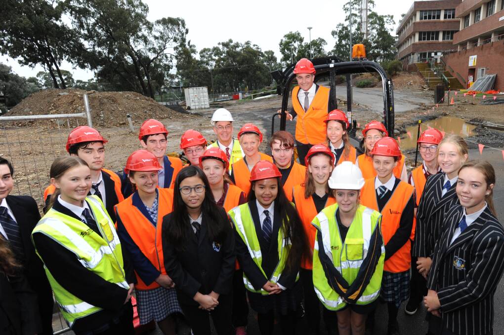 State Education Minister James Merlino announced construction of the new Bendigo Tech School last month, but the new facility will not provide places for students not already enrolled at other schools. Picture: NONI HYETT