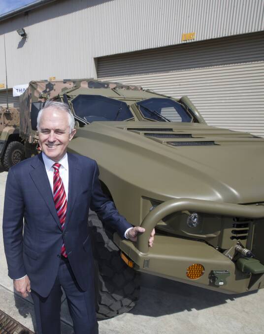 Prime Minister Malcolm Turnbull announced the $1.3 billion dollar Hawkei contract in October last year.