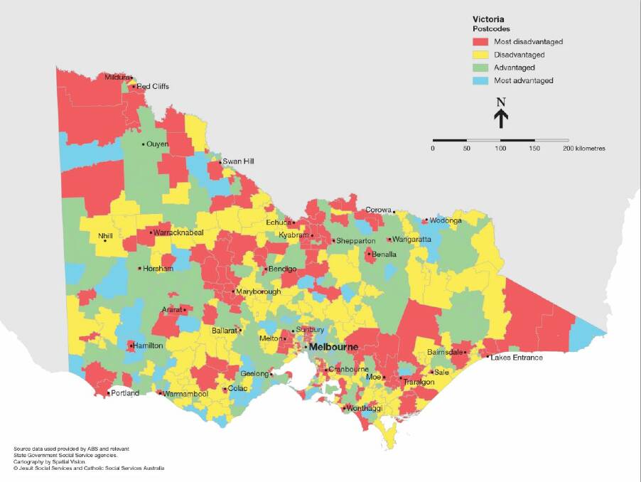 Bendigo suburbs the ‘most disadvantaged’