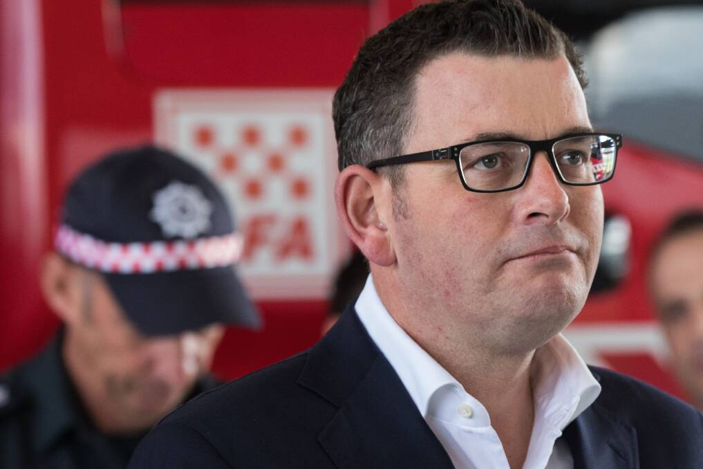 Premier Daniel Andrews has a fight on his hands. Picture: JASON SOUTH