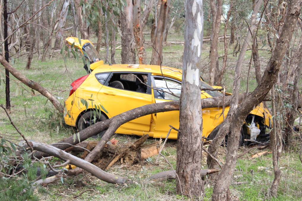 Driver ‘lucky’ to escape injury