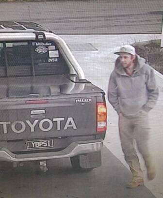 Police have released an image of a man and vehicle they believe could assist with their investigation.