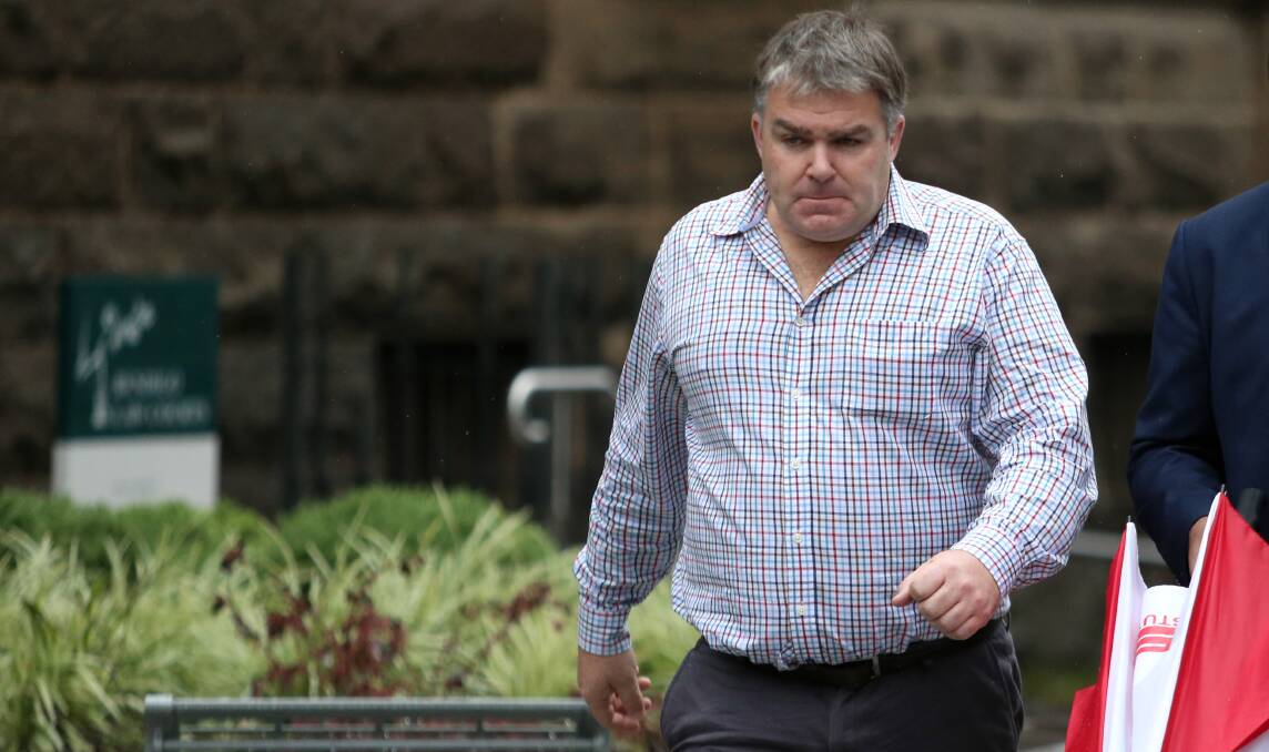 Adam Hardinge was convicted and fined $15,000 in the Bendigo Magistrates' Court on Wednesday.