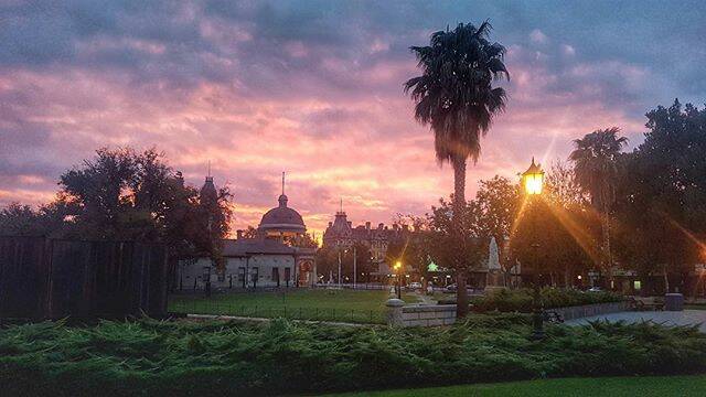"Rosiland Park at 7am". Today's Instagram #picoftheday is by @loveheartlaura - tag your weather pics #bendigoweather and we'll feature the best ones here.
