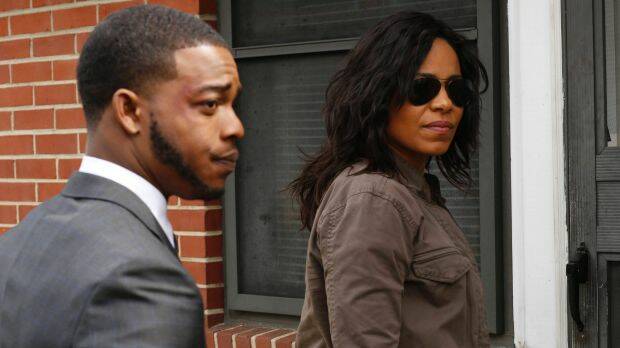 Stephan James and Sanaa Lathan in Shots Fired. Photo: Supplied