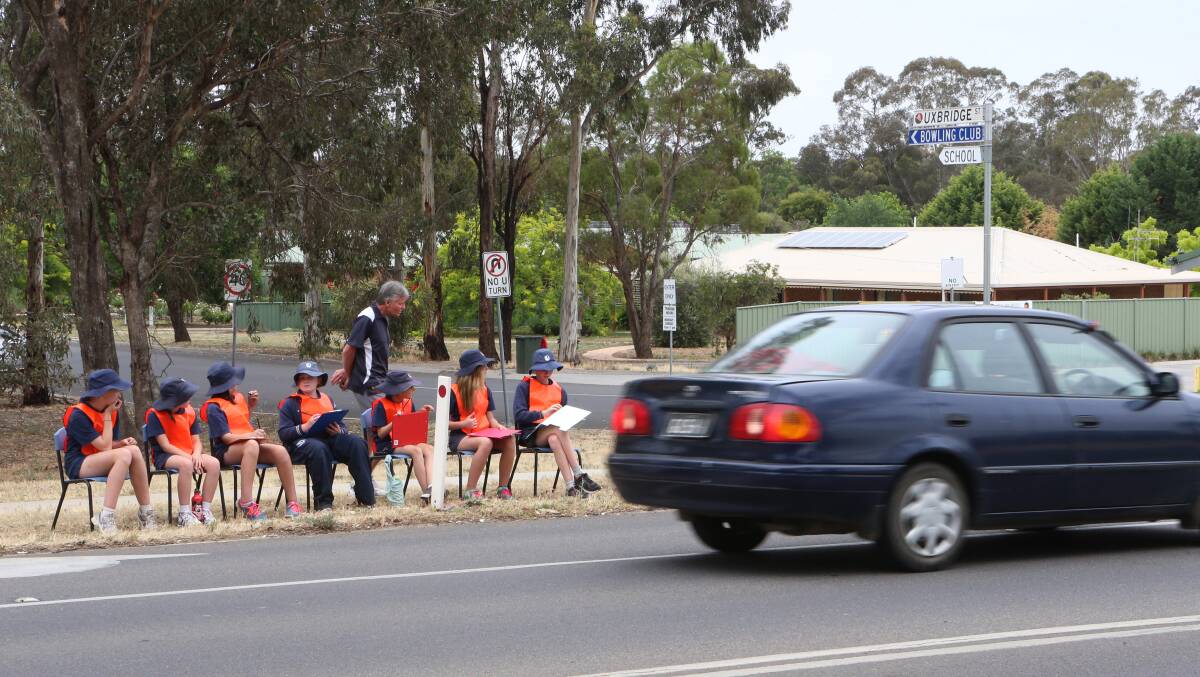 Strathfieldsaye Primary School students have taken an active interest in the roads around their school, winning a report from council. Helping the area's roads could be a long haul, however.
