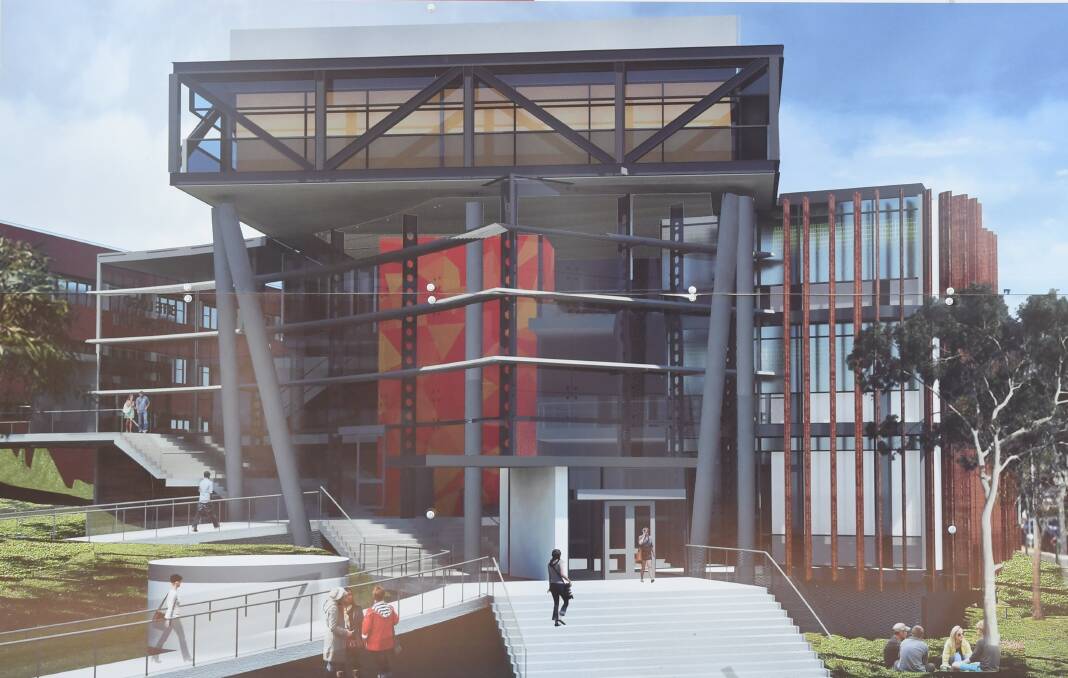 La Trobe University is spending $50 million on a new engineering building in Bendigo, but fears it could be difficult to fill it with students if the federal government's funding freeze continues.