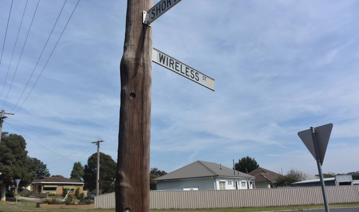Yes, it really is called Wireless Street.