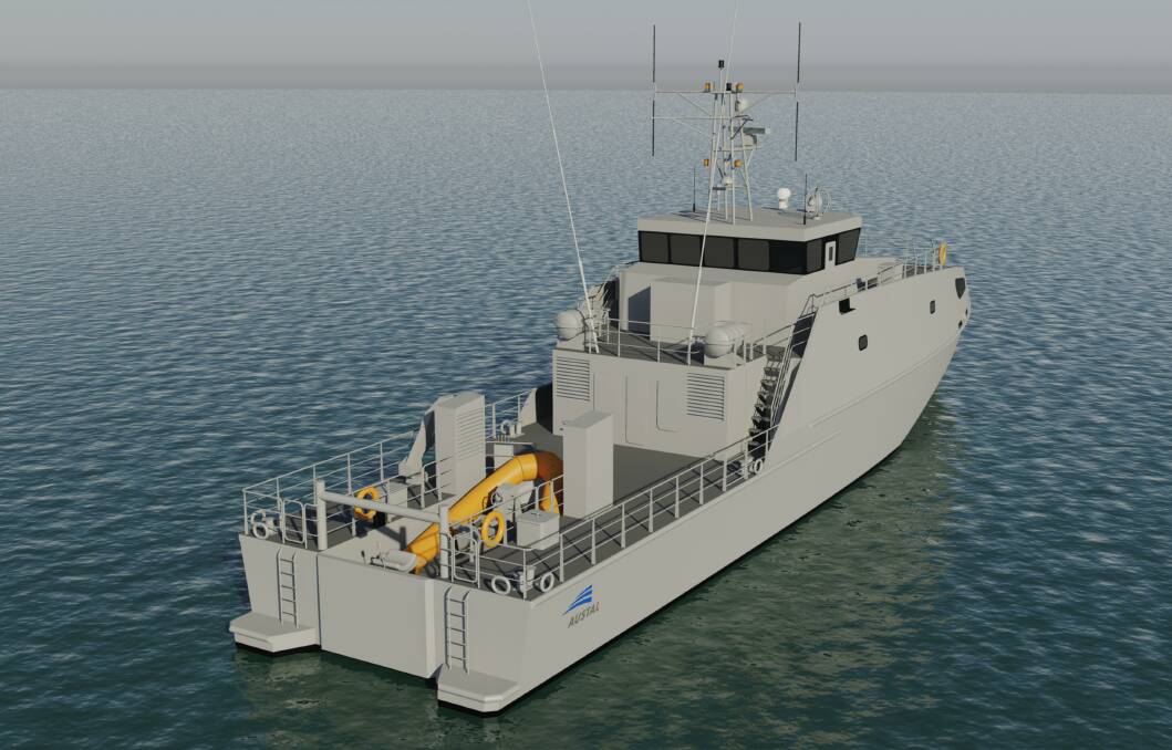 The design for Austal's fleet of Pacific patrol boats. Image: Austal