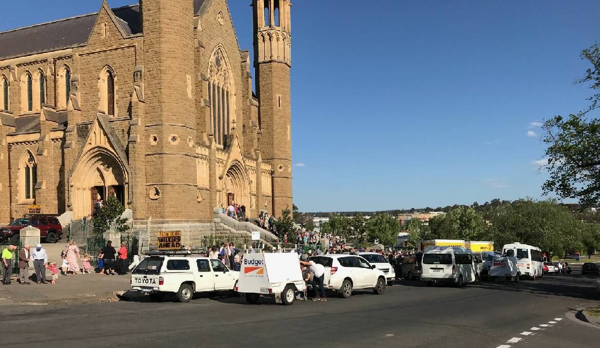 Residents say the roads near the cathedral are already dangerous, and parking is scarce.
