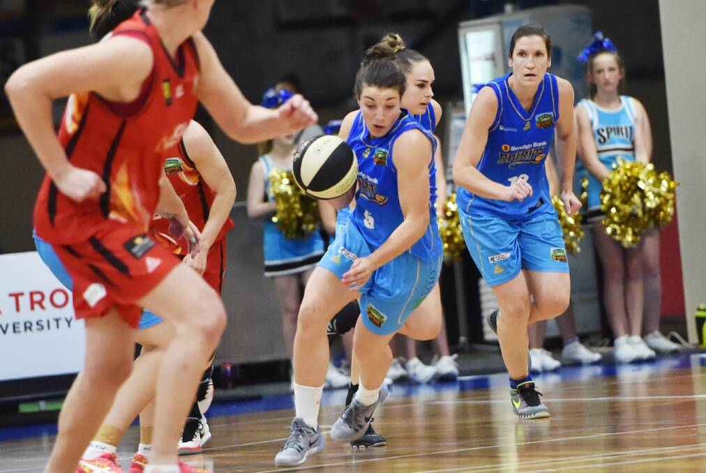 Labor has promised to bring the WNBL back onto the ABC with a women's sport funding package. Picture: DARREN HOWE