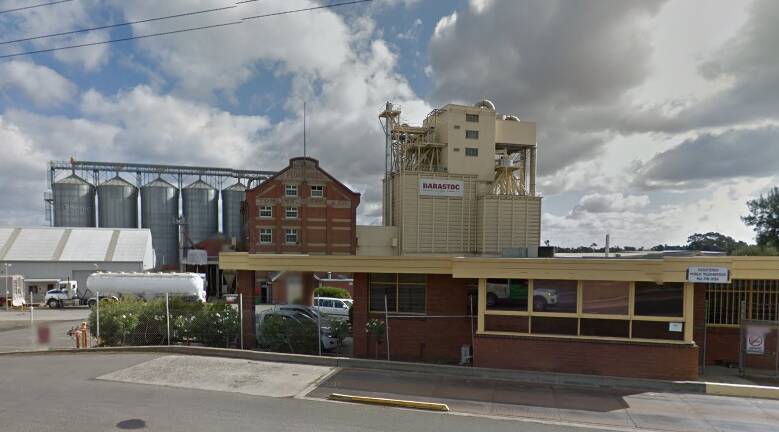 The current Ridley site is on Charleston Road, with the Barastoc mill. Picture: GOOGLE