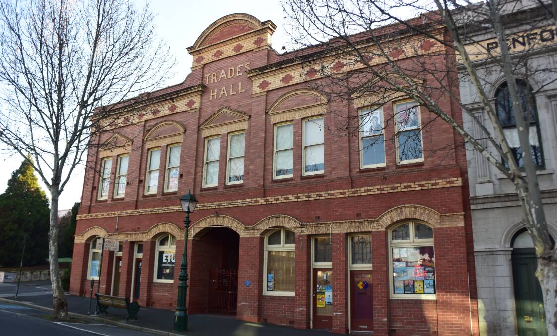The Trades Hall Council has monthly meetings of its 24 affiliated unions in Bendigo.