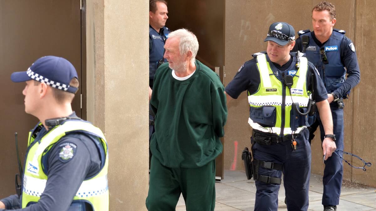 Ian Francis Jamieson leaves the Bendigo Magistrates' Court in July. Picture: BILL CONROY