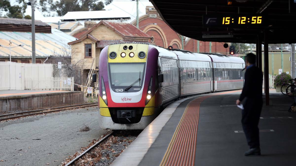 Child escapes injury after being hit by train