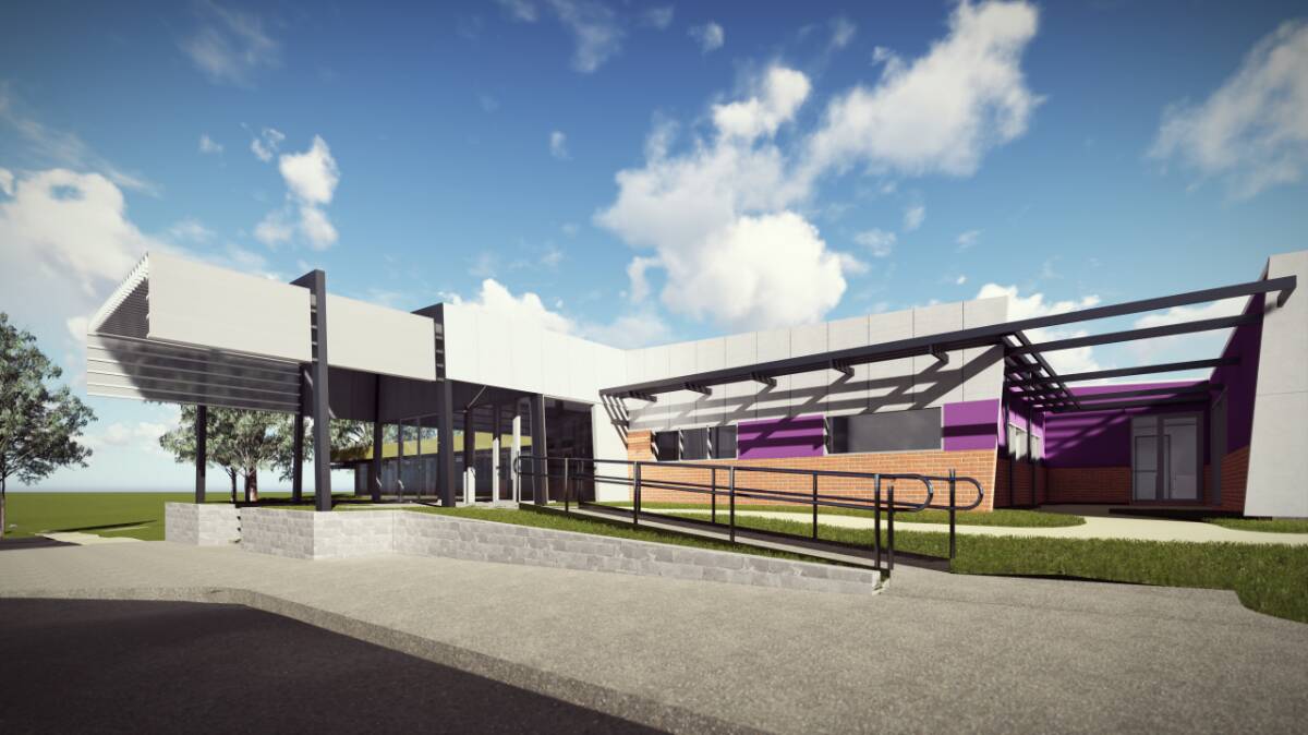 An artist's impression of the new Kalianna School, planned to be finished by 2020.