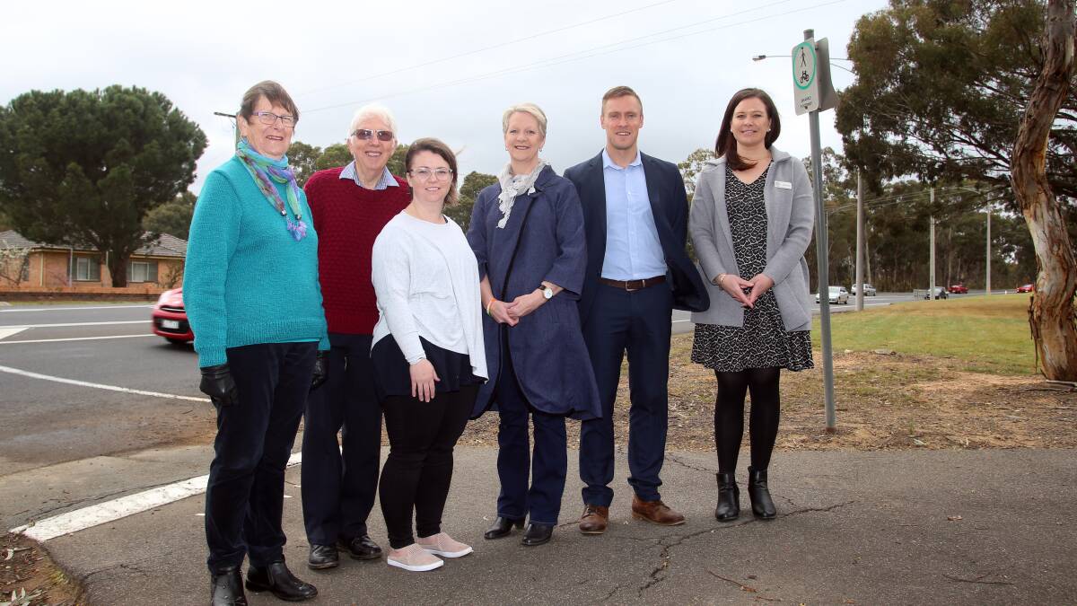 Members of the Maiden Gully community, the City of Greater Bendigo and VicRoads will use $3.5 million in government funding for a study into upgrades for the Calder Highway at Maiden Gully. Picture: GLENN DANIELS