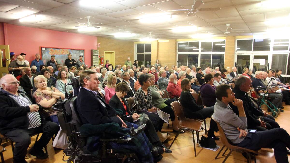 A public meeting was convened in September last year to discuss the future of the Kangaroo Flat Community Leisure Centre.