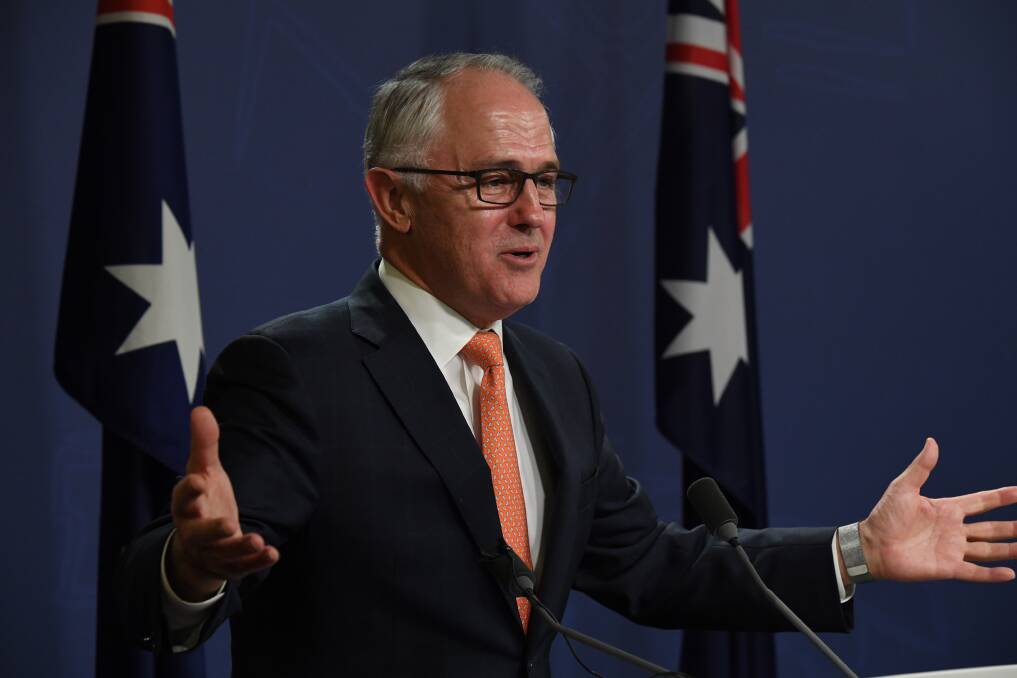 Prime Minister Malcolm Turnbull addresses the media after claiming victory in the federal election - more than one week after counting started.