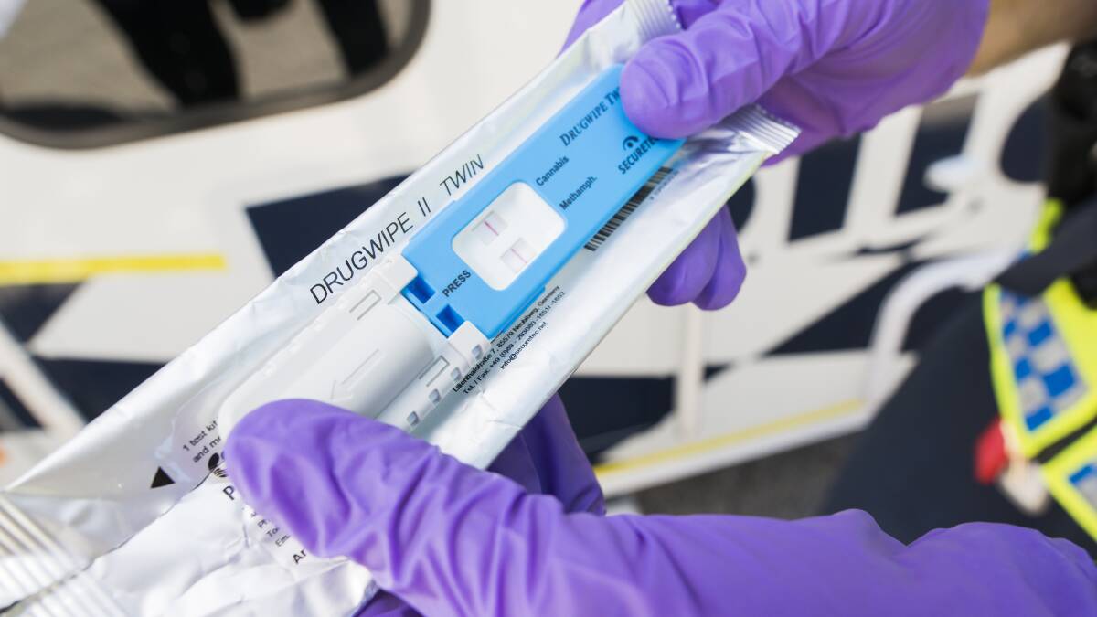 Only highway patrol members carry drug testing kits, and must be called to smaller stations if a person is suspected of drug driving.