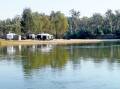 The Murray River is a popular camping destination over Easter, authorities say the river levels will be lower this year.