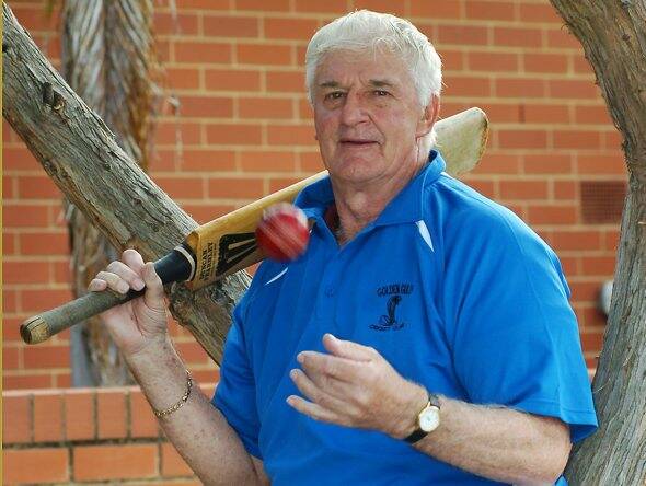 Bill 'Mo' Evely after being appointed coach of Golden Gully Cricket Club ahead of the 2007-08 Emu Valley season. 