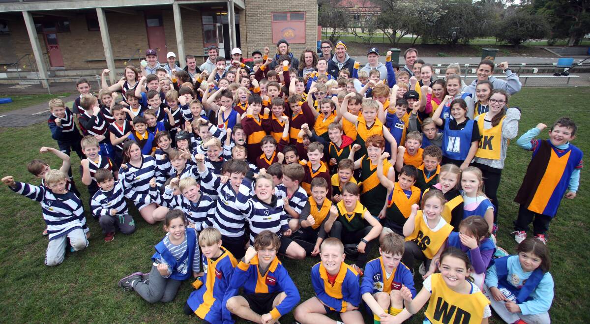 HELPING OUT: The Golden Square Football Netball Club school holiday program has launched a Big Give campaign. Picture: GLENN DANIELS