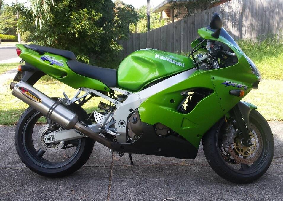 A Kawasaki motorcycle similar to the one missing from a Golden Square address. Source: SUPPLIED