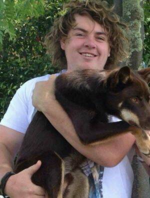 Sam, 21, was killed in a car crash last year. Photo: Sam's family/Victoria Police