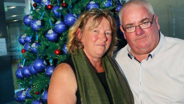 Leanne and Ronan Hume lost their son Sam in a road accident last year. Photo: David Crosling