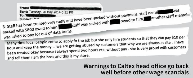 Caltex cleans up in worker compo 'hoax'