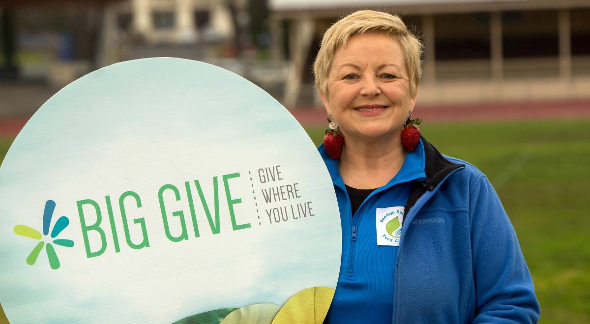 FRESH IDEA: Bendigo Regional Food Alliance chair Jennifer Alden. The alliance is fundraising for pop-up wicking beds. Picture: Bill Conroy, Press 1 Photography