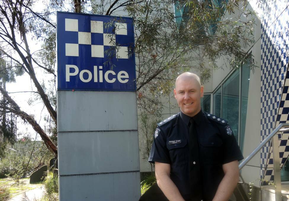 Inspector Michael Cruse took up the Investigations and Response role for Victoria Police's western region division 5 in June. Picture: ASHLEY FRITSCH