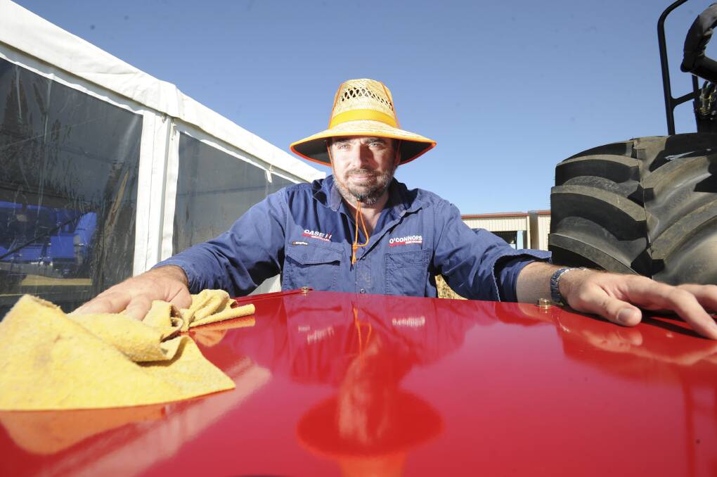NO REGRETS: Work is a labour of love for Wes Blake. Picture: NONI HYETT