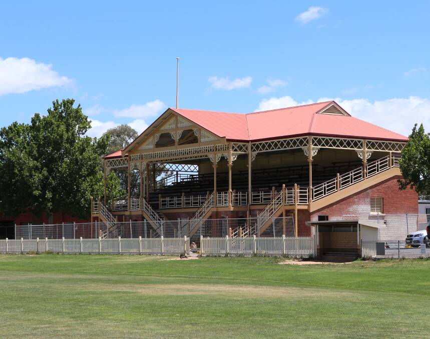 GRAND PLANS: Works on grandstand at Canterbury Park in Eaglehawk made up one part of a multi-stage upgrade project 16 years in the making. 