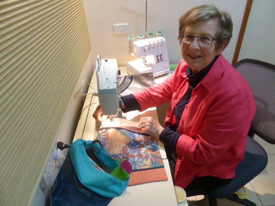 Zonta Club of Bendigo stalwart Annette Mouat has put in at least 750 hours over the past 10 years making more than 1500 bags for toiletry packs supplied to women and children in emergencies. 