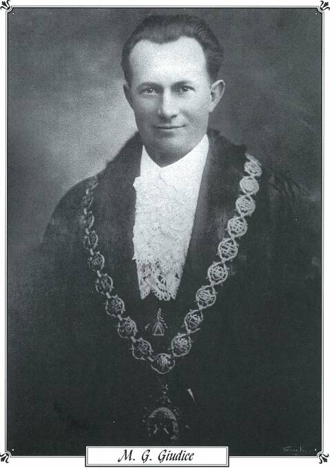 Famous Bendigo mayor Michael Gabriel Guidice was among the original charter members of the Bendigo Rotary Club.