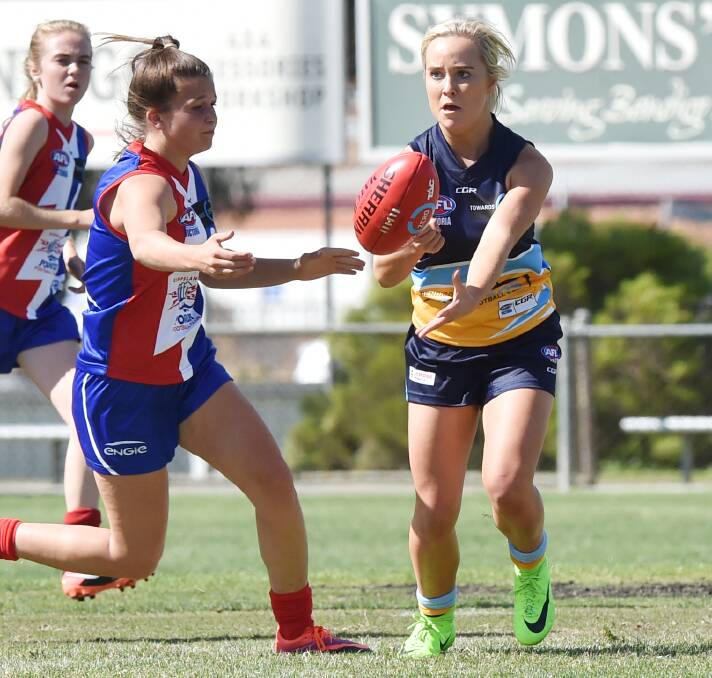 CONSISTENT: Aisling Tupper was again among the Bendigo Pioneers girls best players as she continued her fine season.