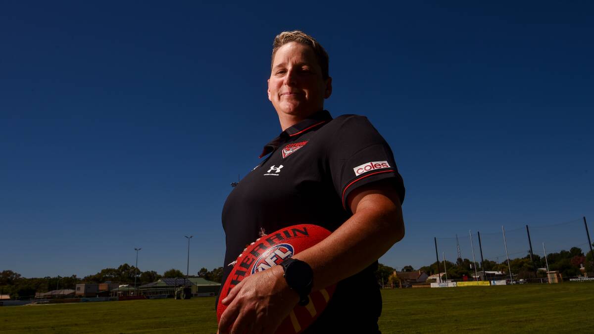 New Essendon VFLW coach Cherie O'Neill. Picture by Darren Howe