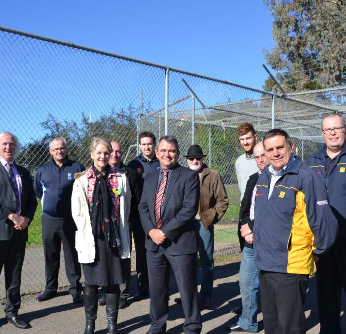 EXCITING TIMES: The run-down cricket nets at North Bendigo will be replaced by a new state-of-the-art five-net synthetic facility following a funding announcement this week. Picture: CONTRIBUTED