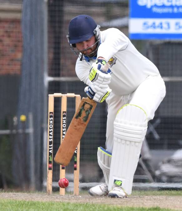 SNAPPED UP EARLY: Westy took Ben Gunn with his first selection to open the batting in his hypothetical BDCA All-Star team to play Bourkey's All-Stars. Picture: NONI HYETT
