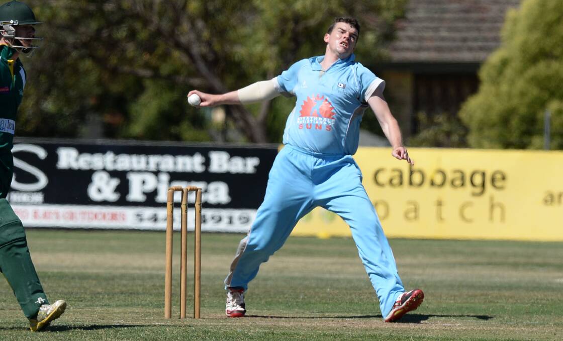 ON THE SPOT: Sam Johnston is the BDCA's leading wicket-taker in the Twenty20 format with 48 - 24 for Strathdale and 24 for Huntly-North.