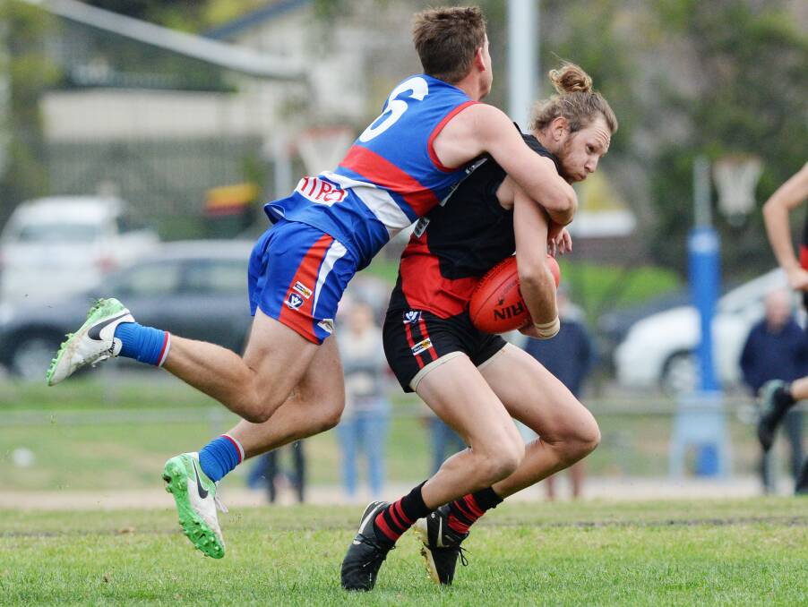 FIERCE RIVALRY: North Bendigo and Leitchville-Gunbower will vie for the first spot in the Heathcote District league grand final on Saturday at Lockington. The pair have been the two standout teams this season, winning a combined 31 of 33 games. Picture: DARREN HOWE