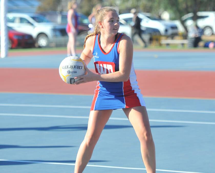 ON THE UP: Pyramid Hill's Emily Prout. The Bulldogs were this season's biggest improvers, winning 28 more games compared to last year. Picture: LUKE WEST