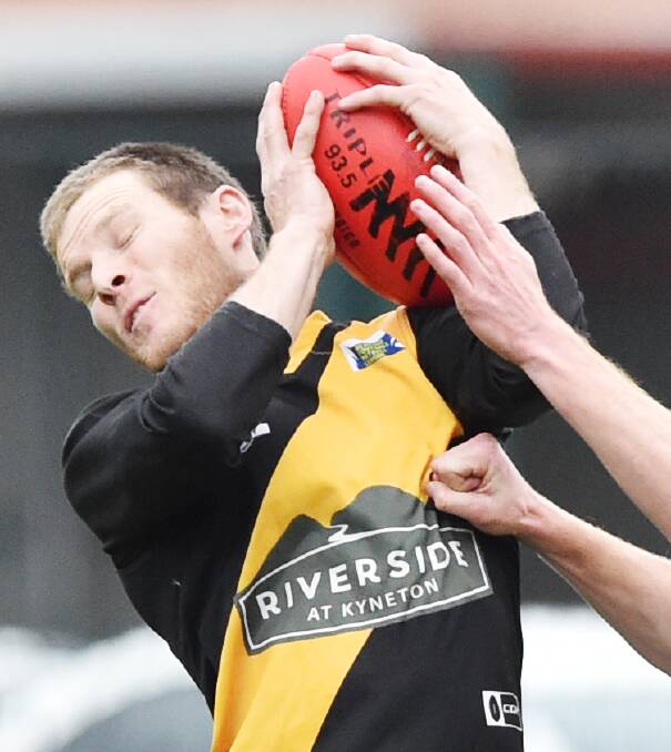 The classy Ben Weightman was in fine form for Kyneton on Saturday.