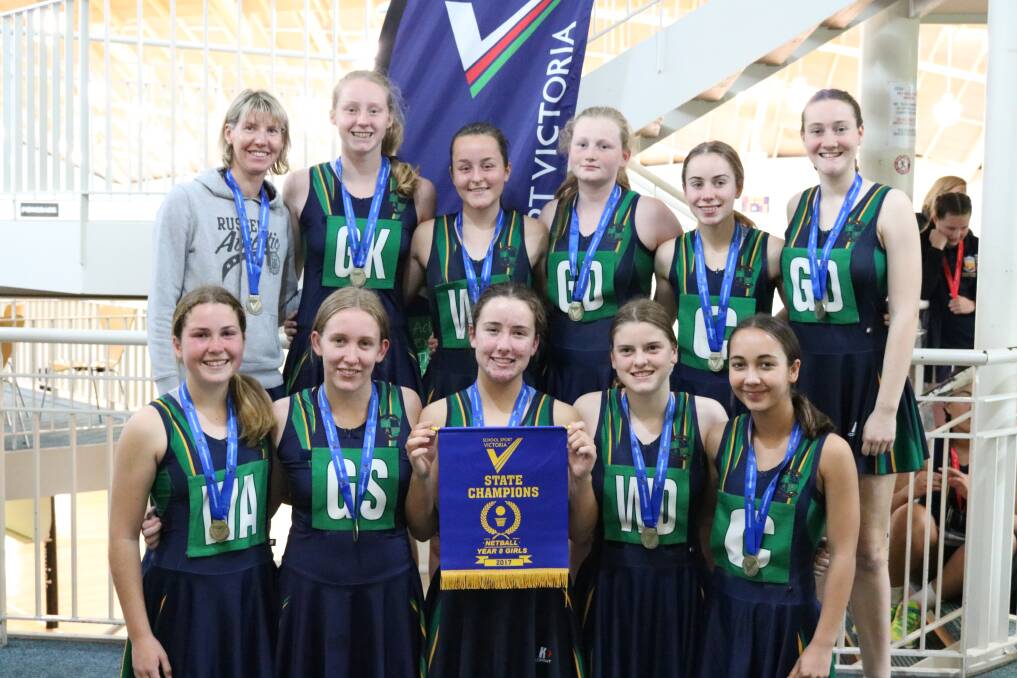 DOMINANT: Catholic College Bendigo's Year 8 girls netball team has added another championship. Picture: CONTRIBUTED