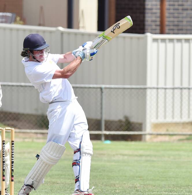 GOOD NICK: Strathdale-Maristians' Jack Neylon has made 140 runs off just 84 balls the past two games for Northern Rivers' under-21 team. Picture: DARREN HOWE
